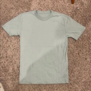 Plain Light Gray Men's T-Shirt